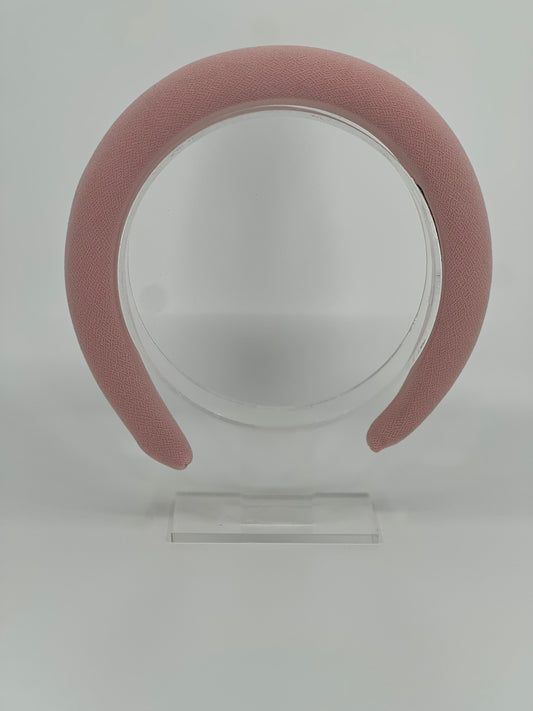 Blush Pink Luxury Padded Headband - BY⭑SHIMMER