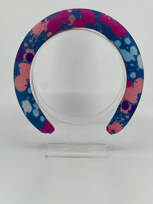 Paint Splash Fabric Luxury Padded Headband - BY⭑SHIMMER