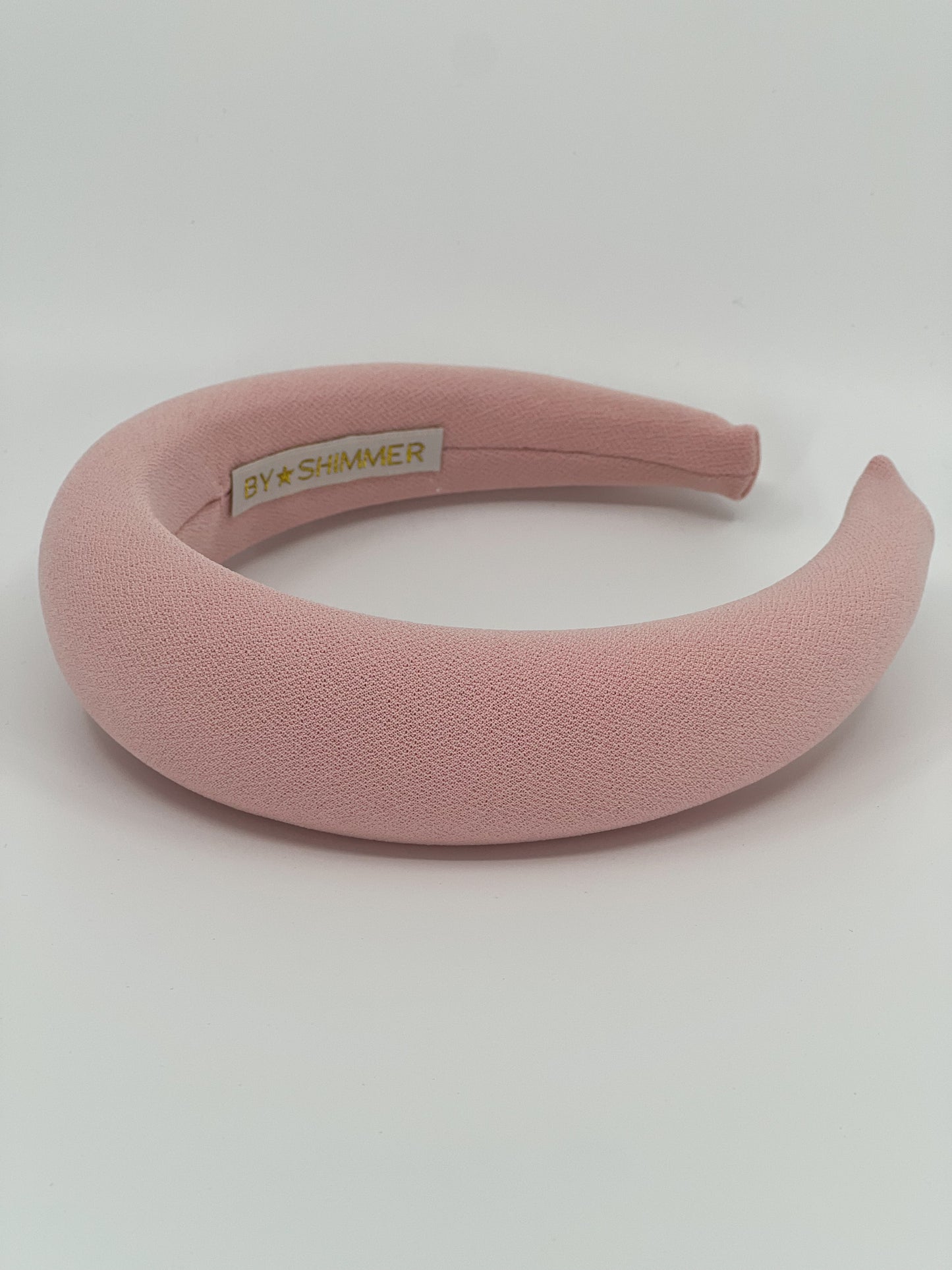 Blush Pink Luxury Padded Headband - BY⭑SHIMMER