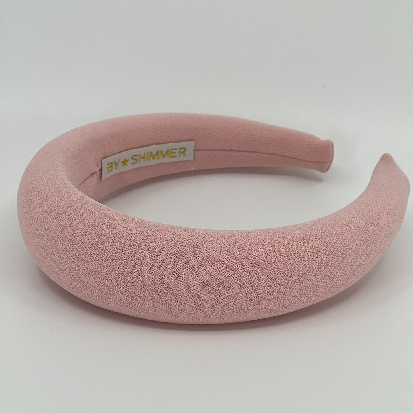 Blush Pink Luxury Padded Headband - BY⭑SHIMMER