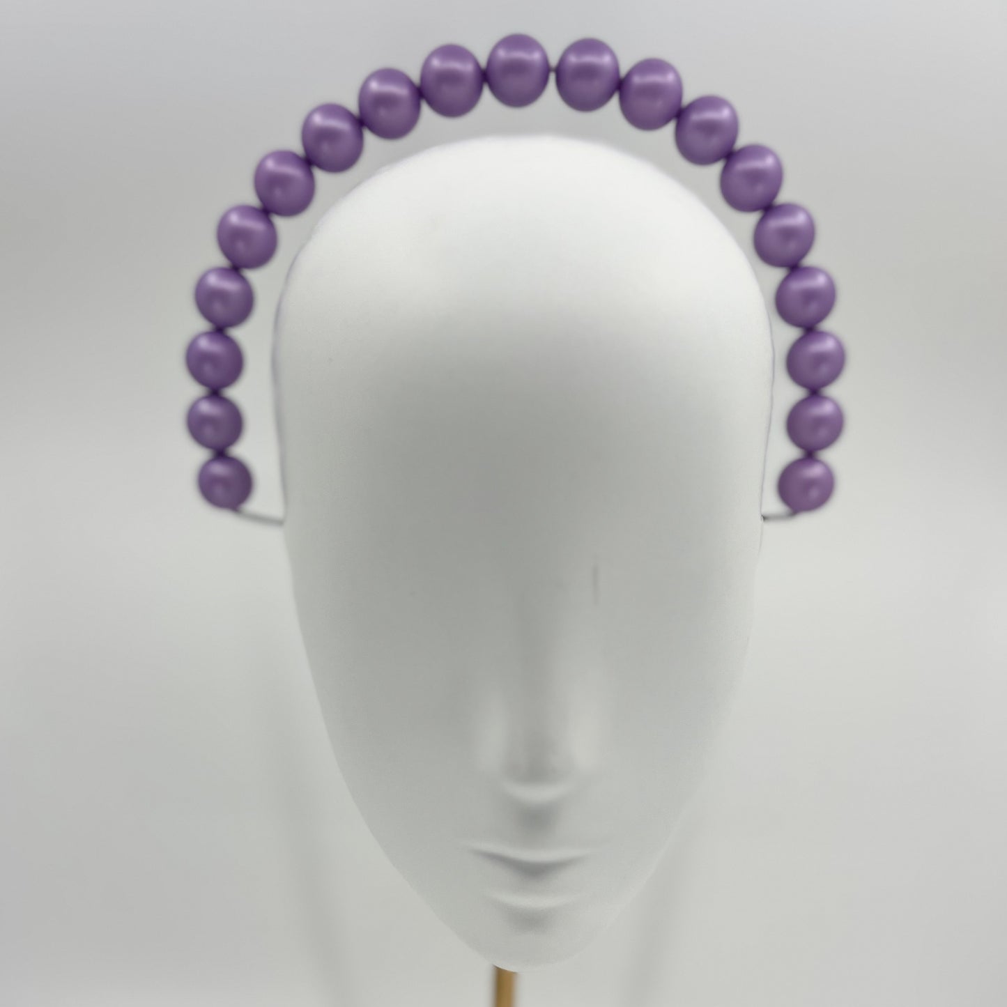 Purple Beaded Halo Headpiece - BY⭑SHIMMER