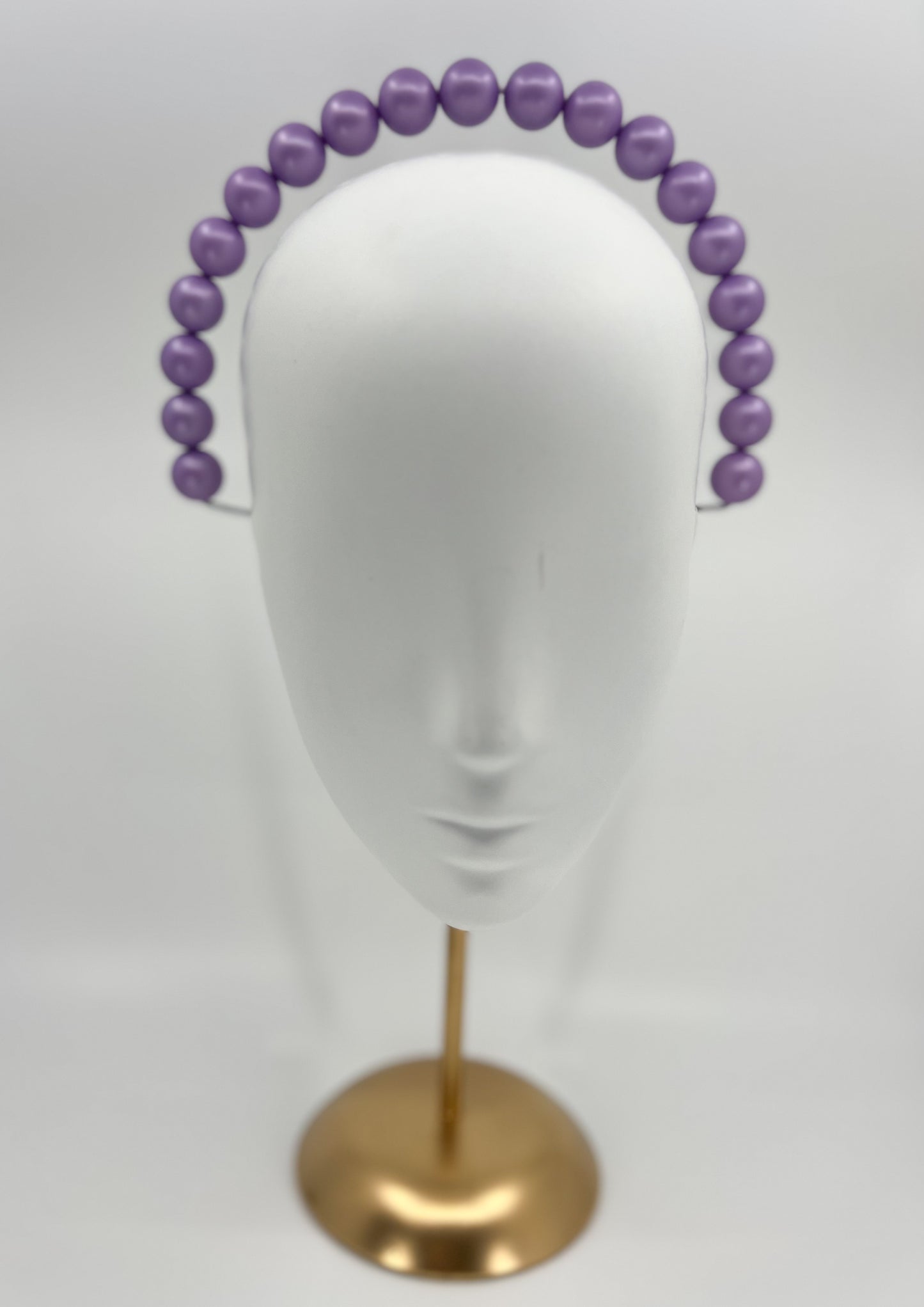 Purple Beaded Halo Headpiece - BY⭑SHIMMER