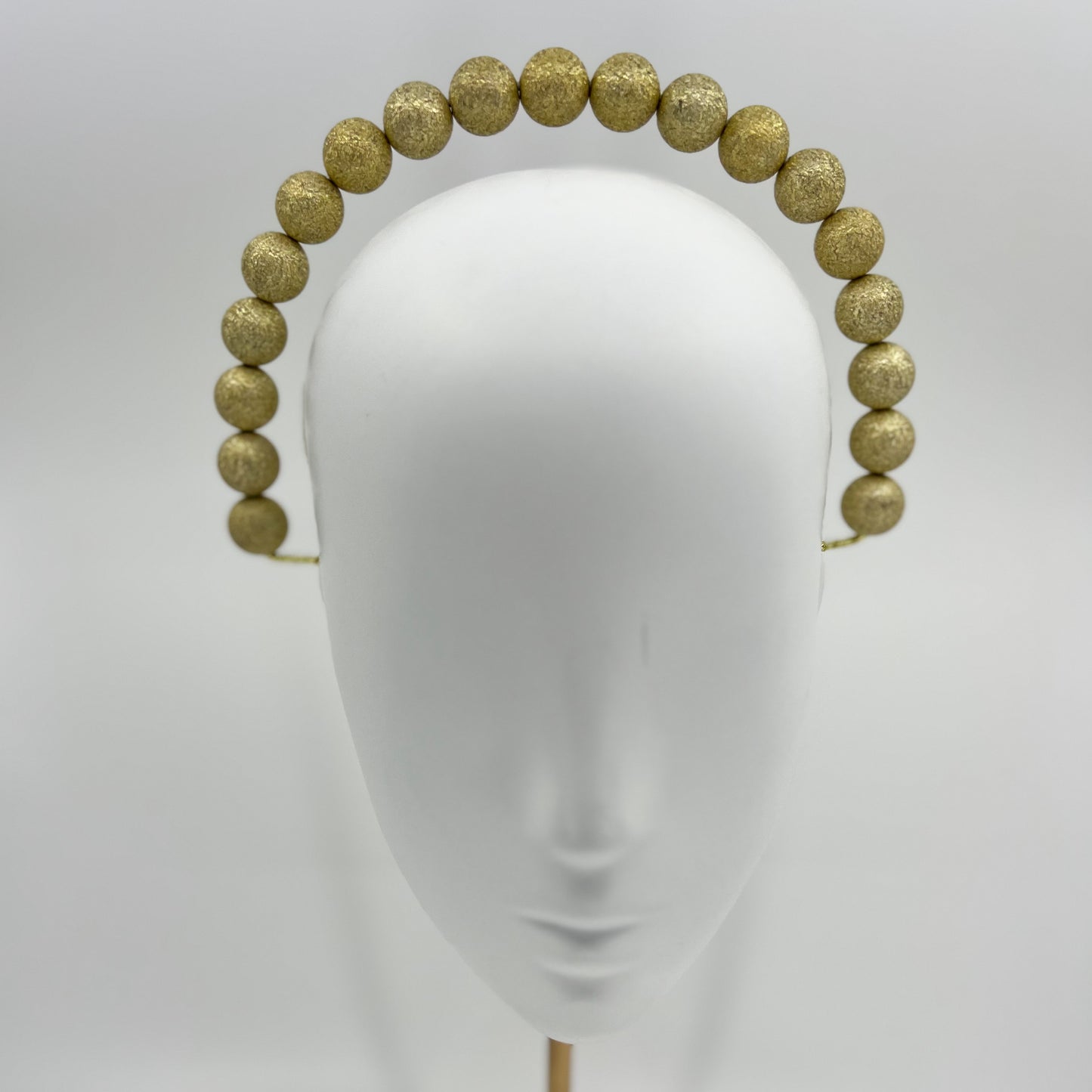Gold Beaded Halo Headpiece - BY⭑SHIMMER