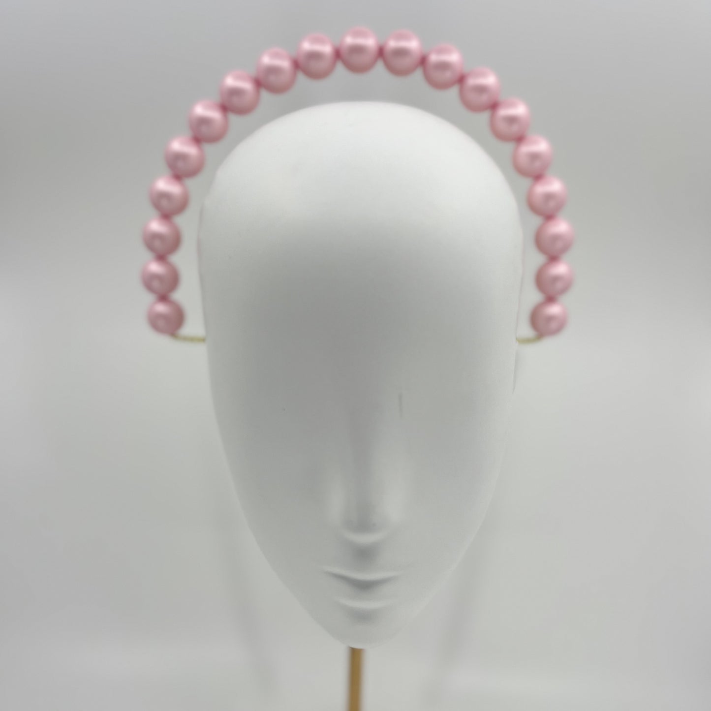 Pale Pink Beaded Halo Headpiece - BY⭑SHIMMER
