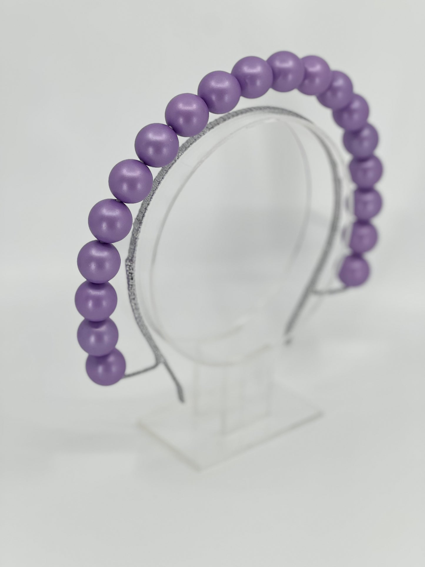 Purple Beaded Halo Headpiece - BY⭑SHIMMER
