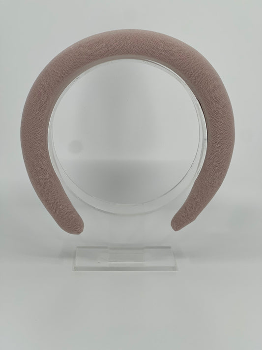 Mocha Luxury Padded Headband - BY⭑SHIMMER