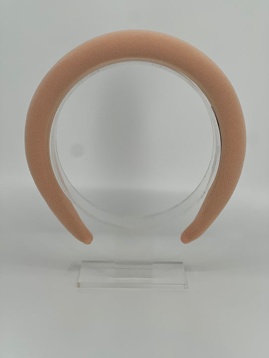 Peach Luxury Padded Headband - BY⭑SHIMMER