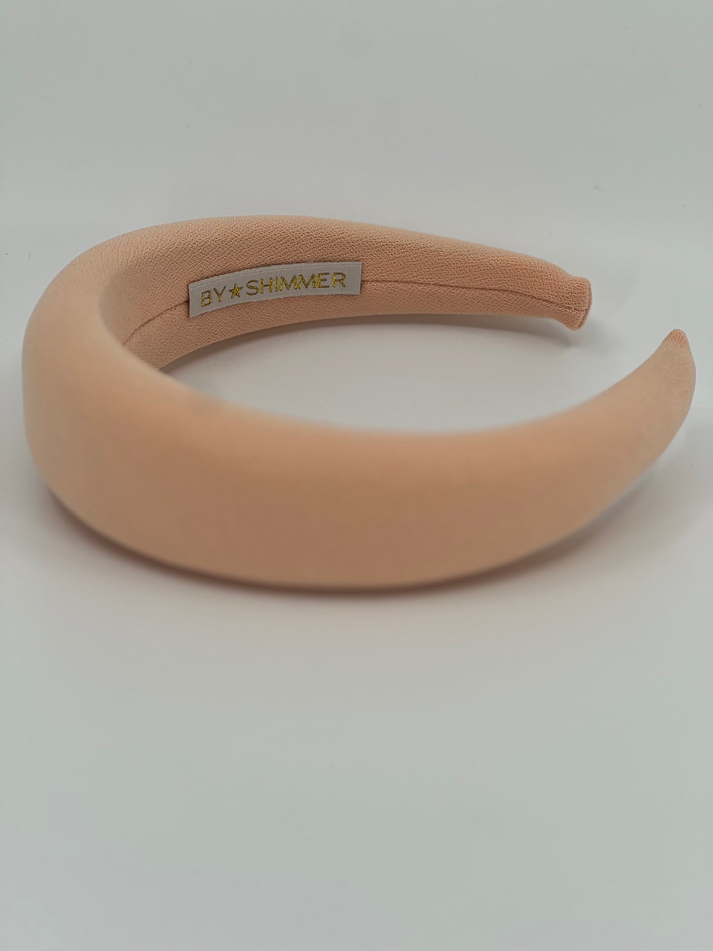 Peach Luxury Padded Headband - BY⭑SHIMMER