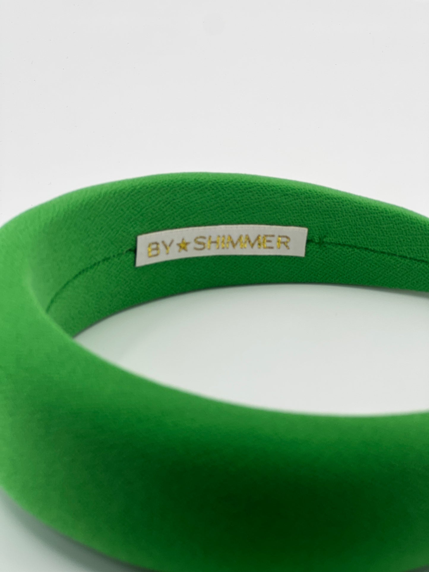 Green Luxury Padded Headband - BY⭑SHIMMER