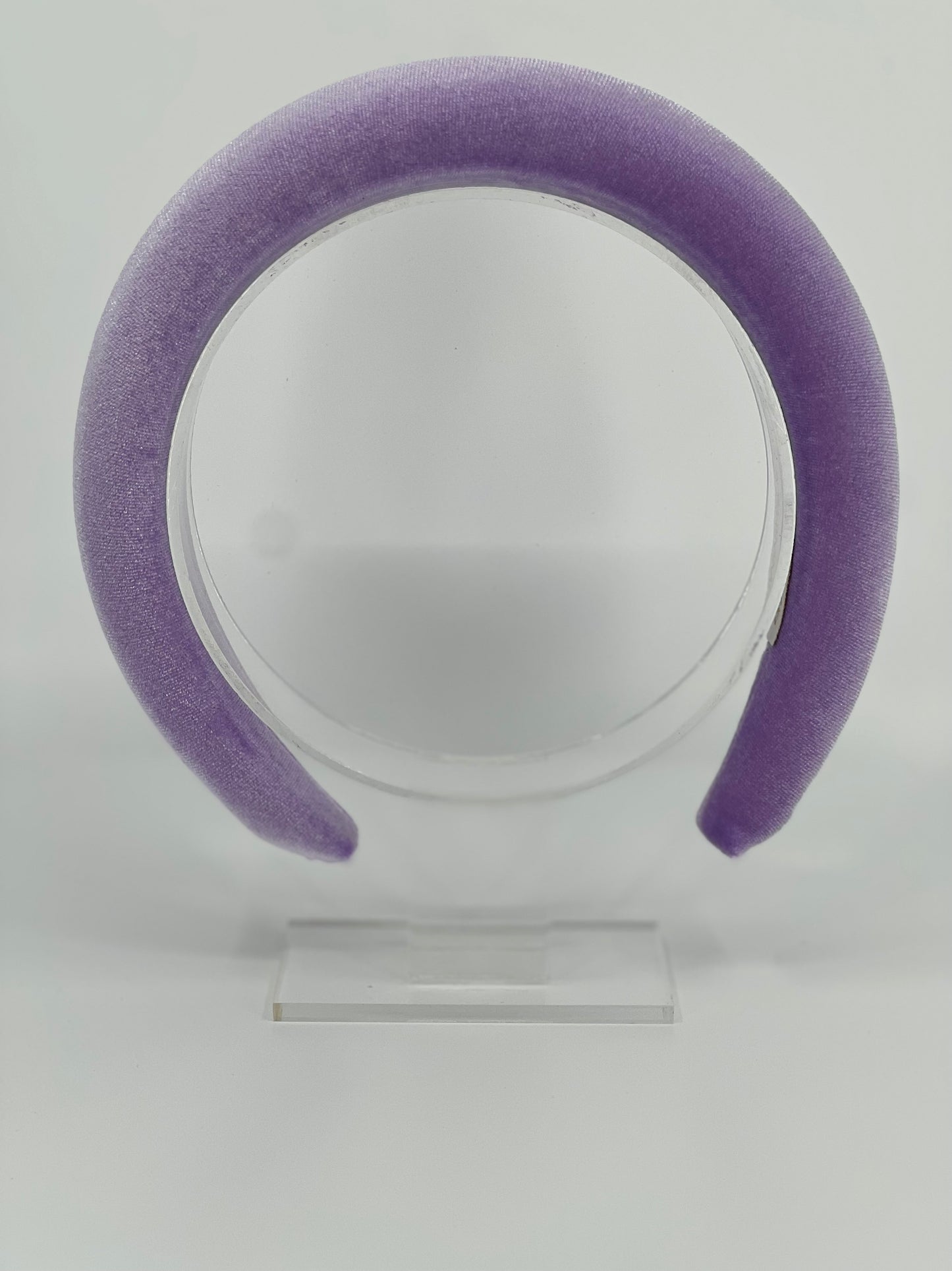Pastel Purple Luxury Velvet Padded Headband - BY⭑SHIMMER