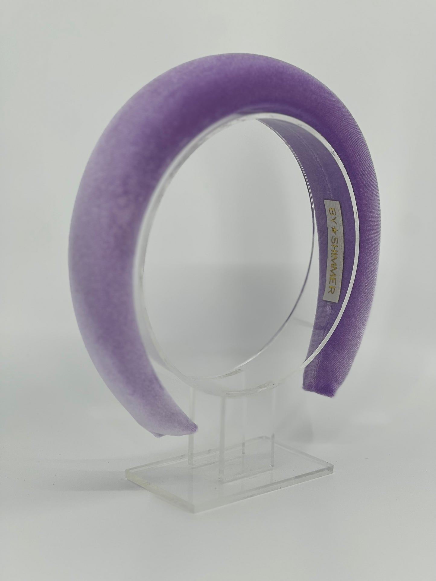 Pastel Purple Luxury Velvet Padded Headband - BY⭑SHIMMER