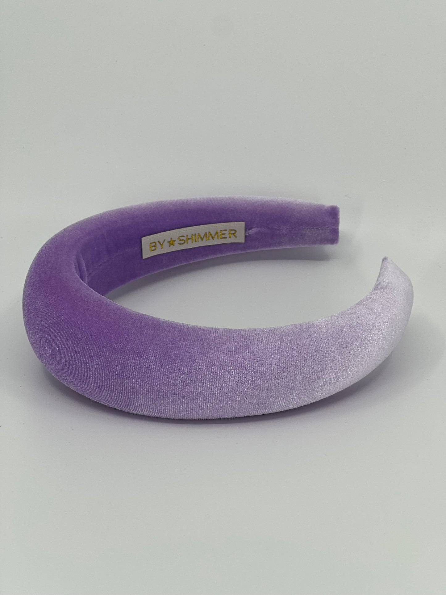 Pastel Purple Luxury Velvet Padded Headband - BY⭑SHIMMER