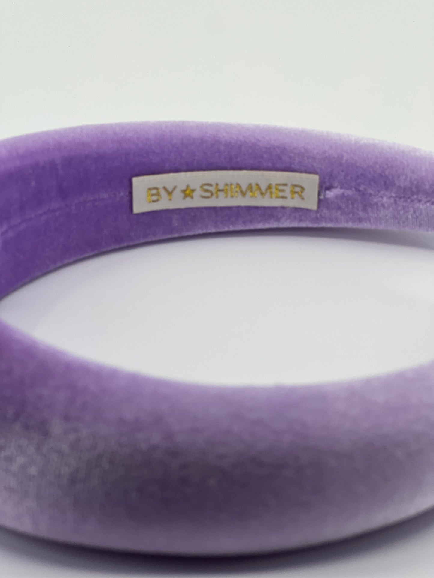 Pastel Purple Luxury Velvet Padded Headband - BY⭑SHIMMER
