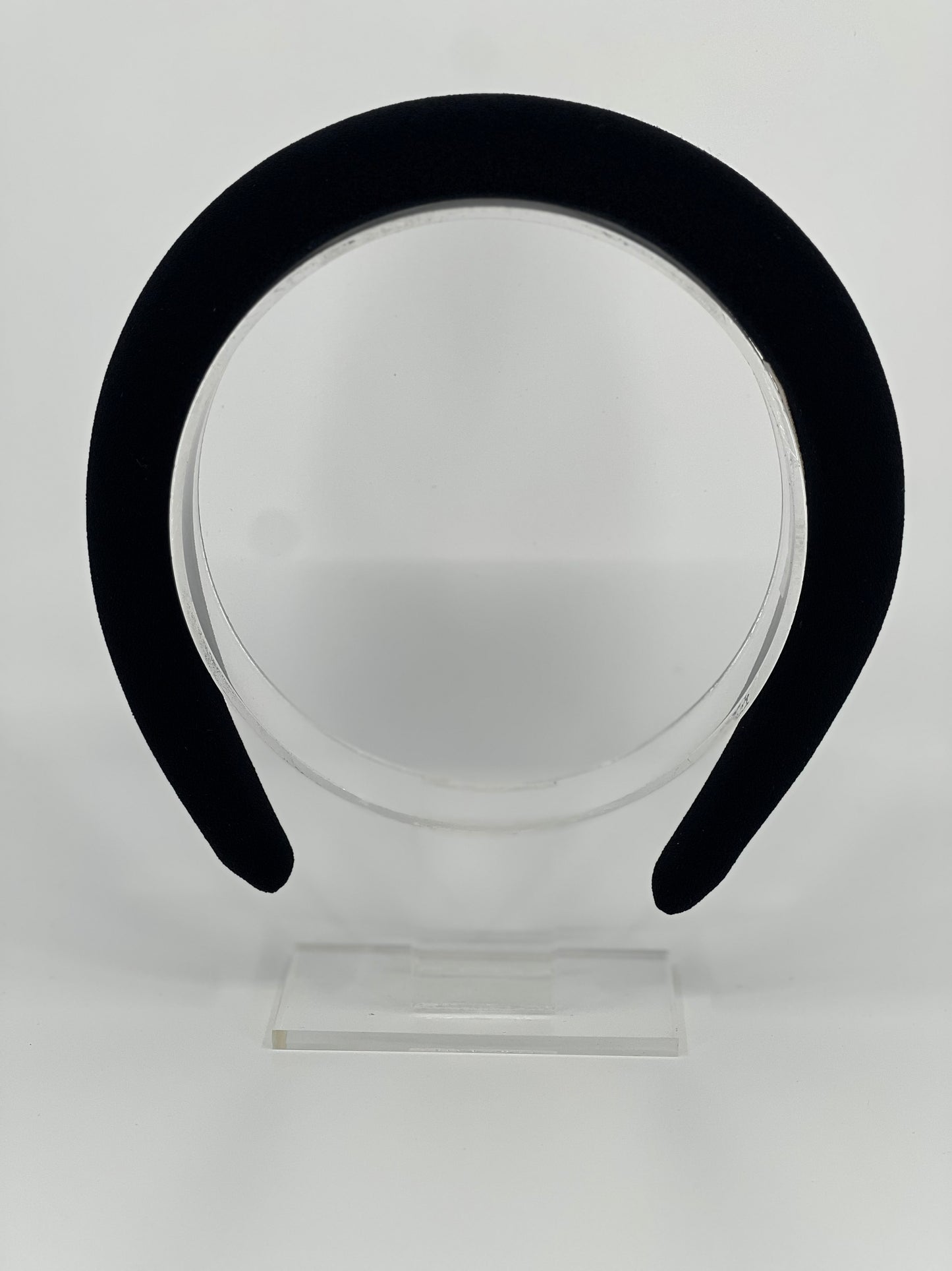 Black Luxury Padded Headband - BY⭑SHIMMER