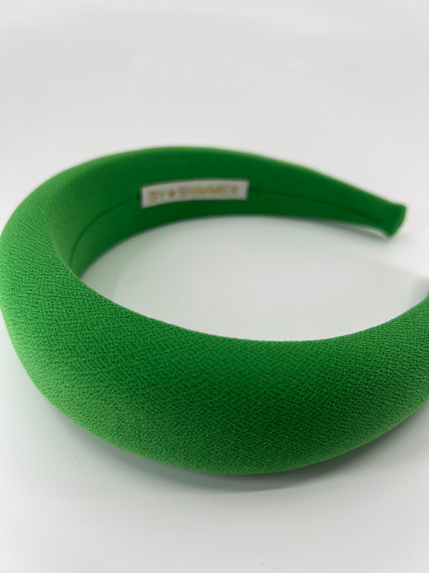 Green Luxury Padded Headband - BY⭑SHIMMER