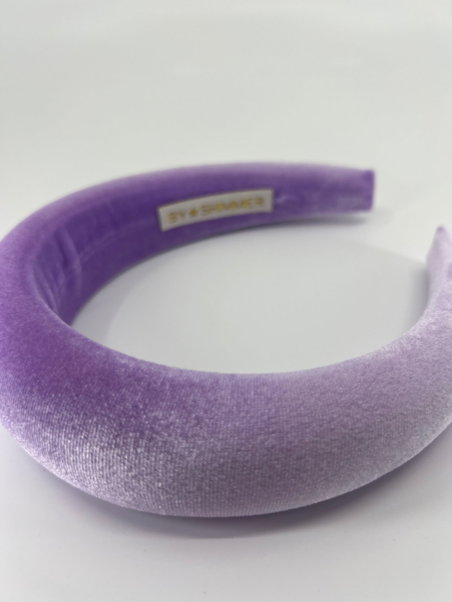 Pastel Purple Luxury Velvet Padded Headband - BY⭑SHIMMER